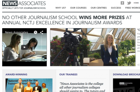 News Associates London wins prize for best course at NCTJ awards